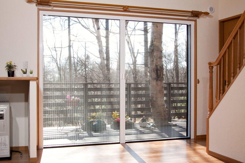Wholesale-Waterproof-Plisse-Insect-Screen-Polyester-Fiberglass-Pleated-Mesh